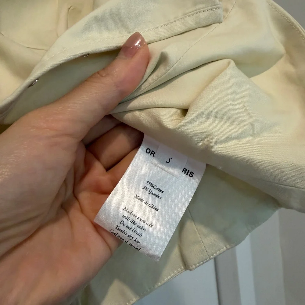 NWT Orseund Iris Cream Bustier Top size S - Picture 7 of 8